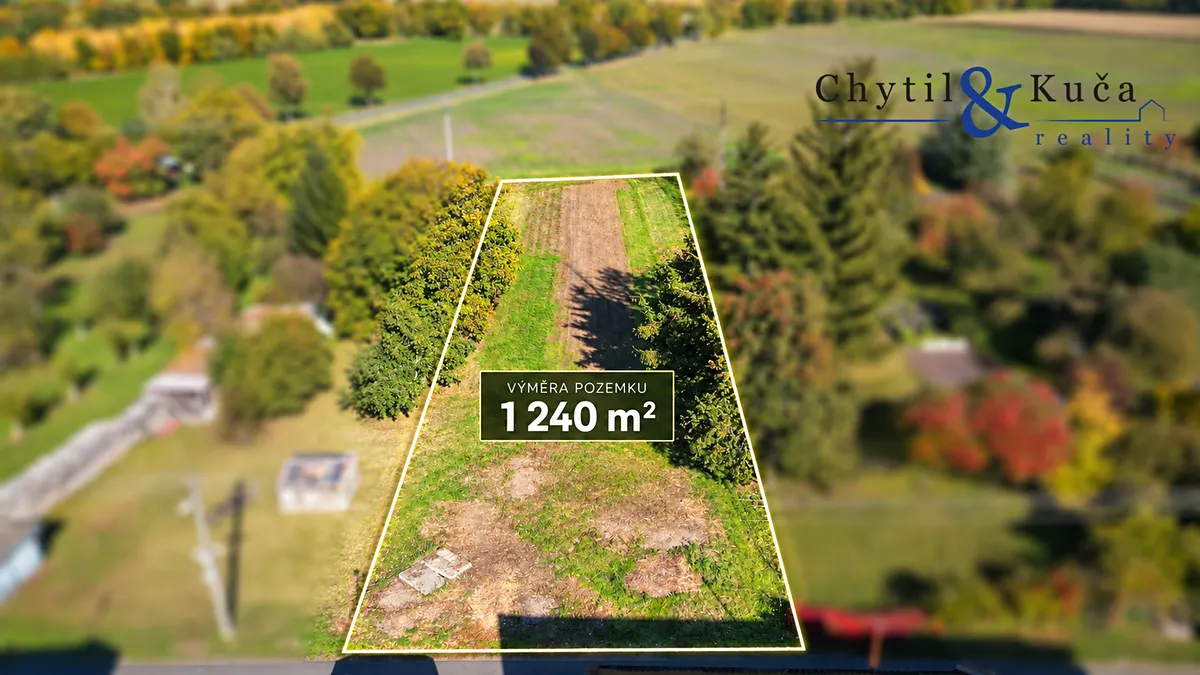Prodej stavebního pozemku 1240 m²